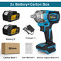 Gisam 1200NM Brushless Electric Impact Wrench Rechargeable Wrench 1/2" Car Tires Cordless Power Tools For Makita 18V Battery Pin