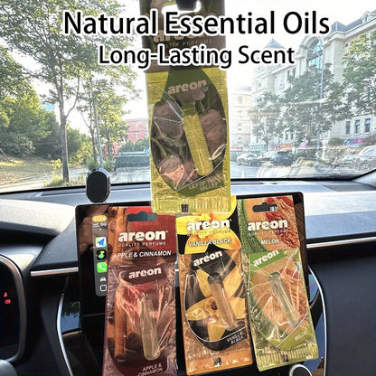 9-Pack Areon Car Fresheners: Elevate Your Daily Commute with Unique Scents for a Luxe Driving Ambiance