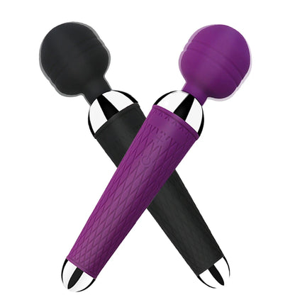 Powerful AV Vibrators for Women USB Recharge Magic Wand Massager Clitoris Stimulator Wellness Erotic Sex Toy Masturbator Product