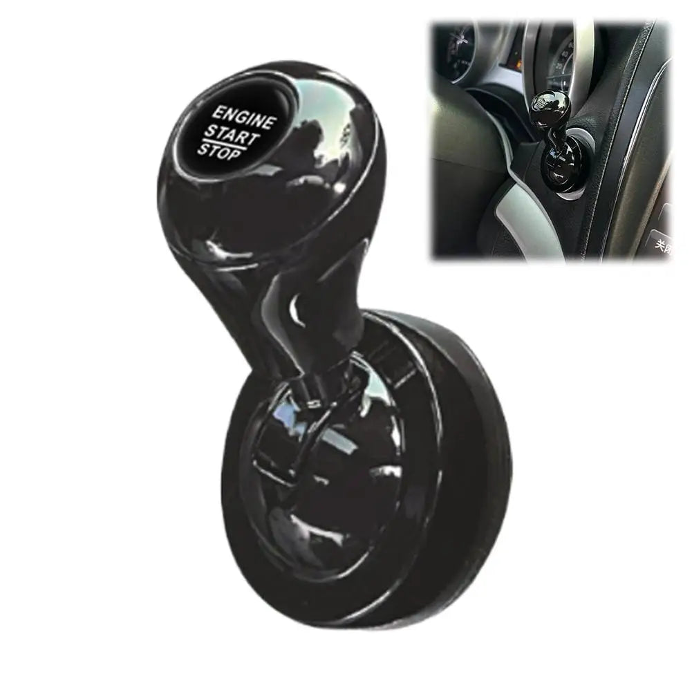 Full Metal Car Engine Start Stop Button Joystick Cover Universal Ball Push Start Button Lever Rocker Auto Interior Trim