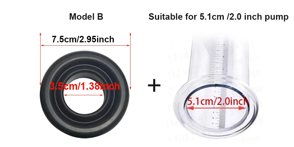 Acrylic Penis Pump Manual Penis Enlarger Sex Toy For Men Vacuum Pump Male Masturbation Penis Extender Trainer Adults Sex Product