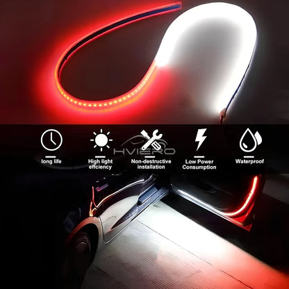 Car Door Opening Warning Flash Led Welcome Light Parking Safety auto Strobe Signal Lamp Waterproof Auto Decorative Ambient Bulb