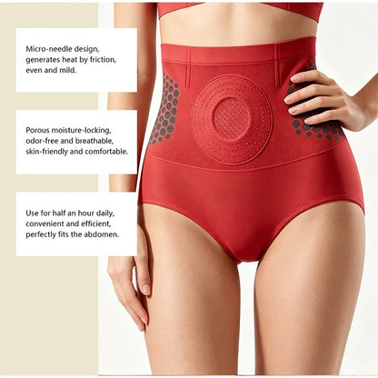 Women's Pantie Brief Tummy-control Pantie Fat Burning Sculpting Short Seamles High-waisted Women Underwear High Waist Sculpting