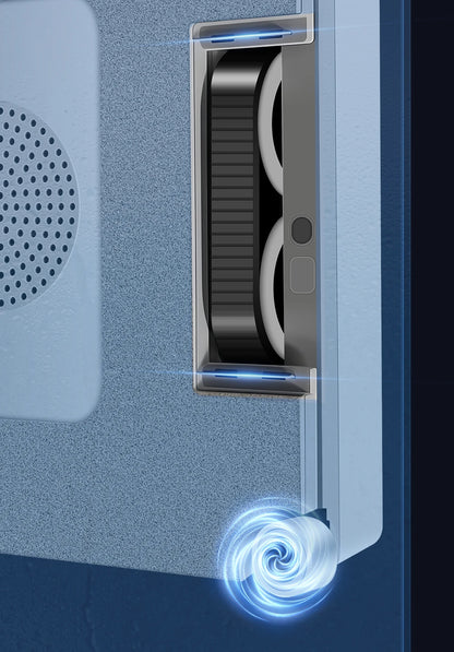 Robot Window Cleaner Liectroux S11,9000Pa Strong Suction, 4-Way Water Spray, Floating Scraping Tech, Smart Memory,APP Control