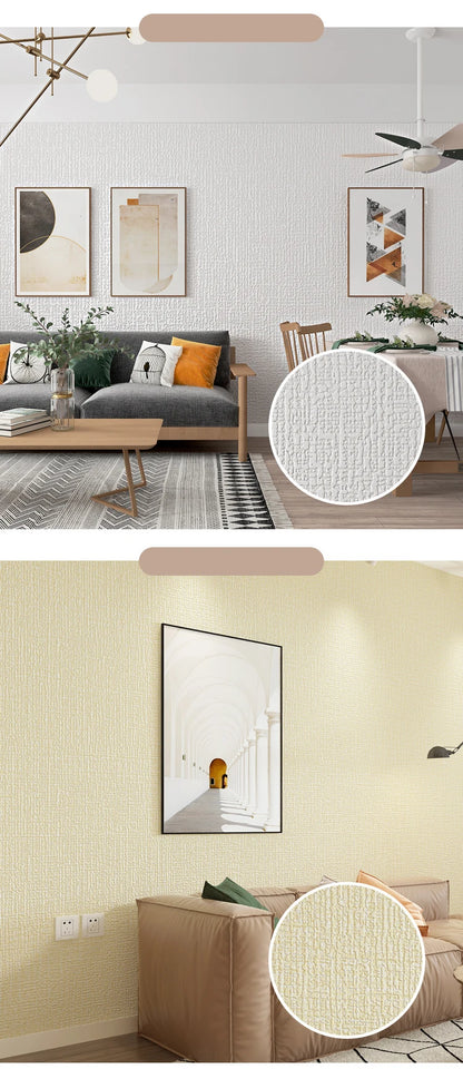 DIY Decoration Mold proof and Waterproof Modern Bedroom Self Adhesive Background Wall Home Wallpaper Cabinet Wallpaper