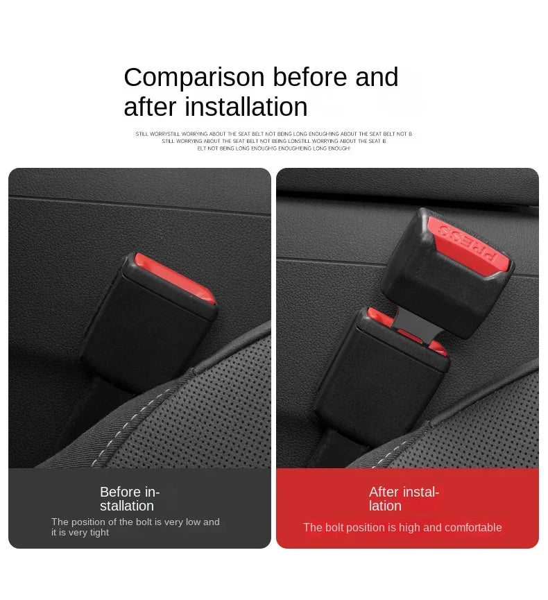 1 Pcs Seat Belt Clip Seatbelt Lock Buckle Plug Thick Insert Socket Safety Buckle Car Accessories