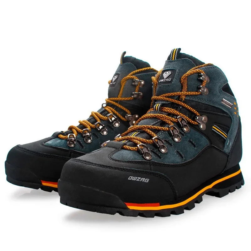 Mixed Gender Hiking Shoes Men Winter Mountain Climbing Trekking Boots Top Quality Outdoor Fashion Casual Snow Boots Plus Size 47