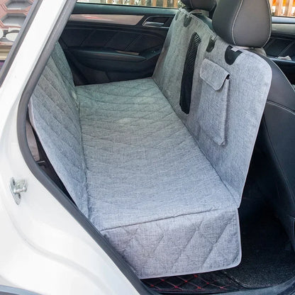 Universal Dog Car Seat Cover Waterproof Pet Car Seat Back Row Dog Pad Hammock Vehicle Rear Cover Cushion for Dogs Safety Pad