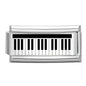 Laser Engraving Piano Heart Star Wings NO.7 Lips Italian Charm Links Fit 9mm Bracelet Stainless Steel Men Women DIY Making Gifts