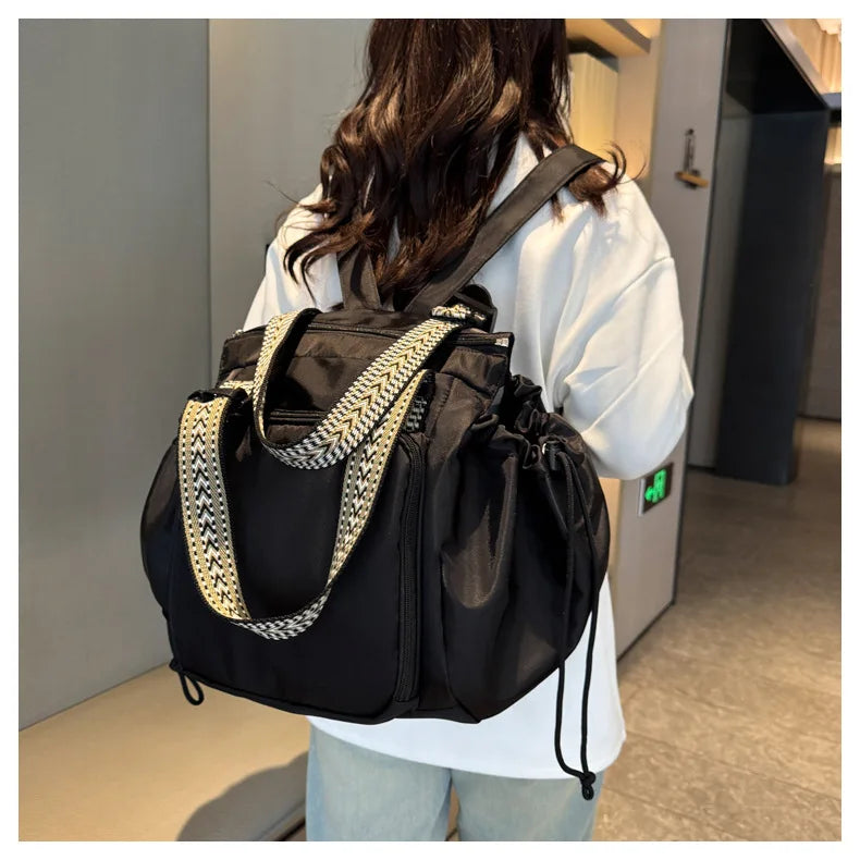 Baby Diaper Bag Multi-pocket Travel Duffel Bags Foldable Gym Bag Women Hand Luggage Airport Bags Mom Stroller Maternity Totes