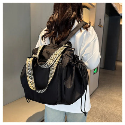 Baby Diaper Bag Multi-pocket Travel Duffel Bags Foldable Gym Bag Women Hand Luggage Airport Bags Mom Stroller Maternity Totes