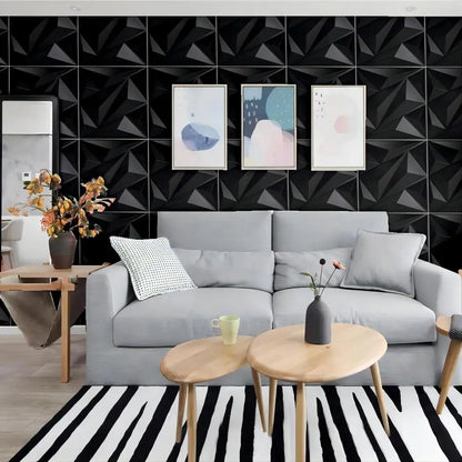 12pcs/20pcs 3D textured wall panels for indoor wall decoration,suitable for living room hall bedroom hotel office,30cmx30cm