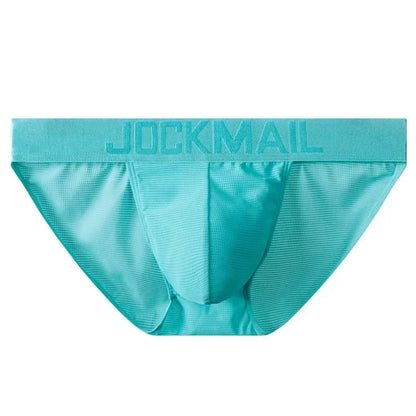 Sexy Man's Underwear Briefs Underpants Nylon Mesh Quick Dry Men's Briefs Bikini Slip Men's Tanga Briefs Nylon  SPANDEX