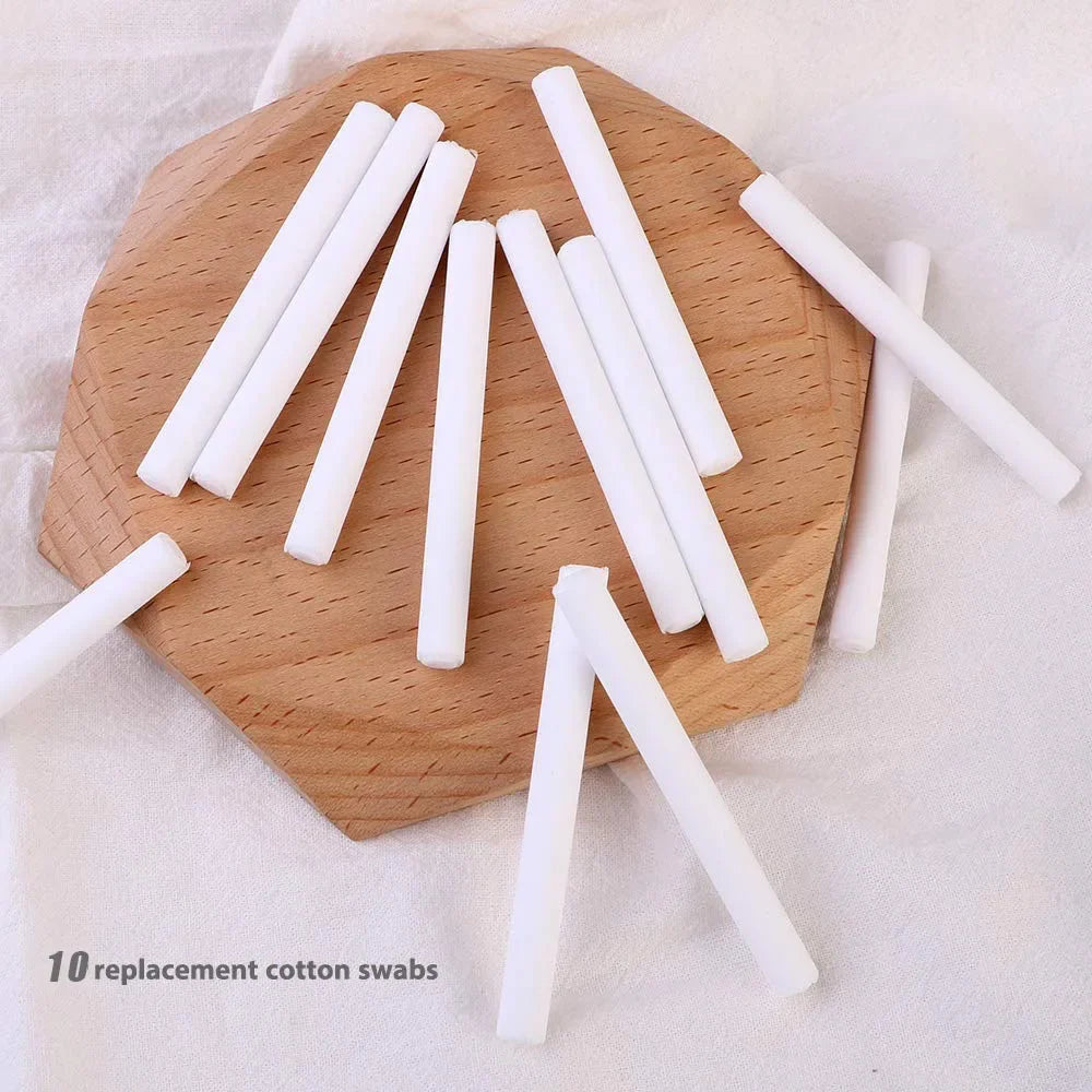 Car Fragrance Custom Vent Clip Cylindrical Essential Oil Car Diffuser Vent Clip with 10 Refill Sticks for Auto Office Kitchen