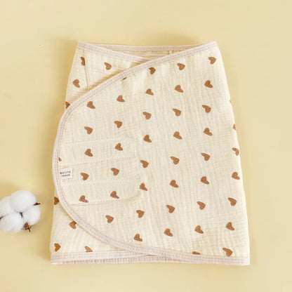 0-6 Month Cotton Baby Swaddle Wrap Anti Startle Swaddling Blanket Muslin Baby Sleeping Blanket Wrap for New Born Thin Summer