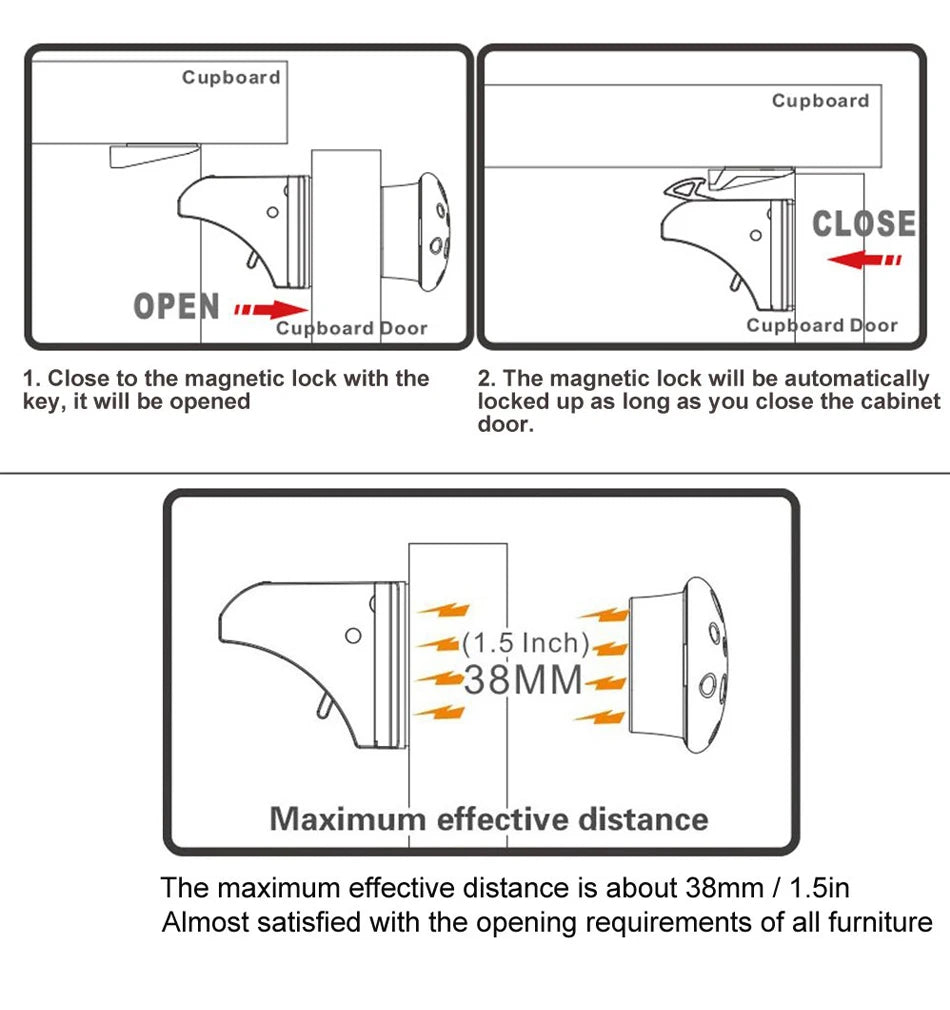 No Drills, No Tools Required - Our Magnetic Child Safety Locks are Easy to Install and Perfect for Cabinets and Drawers