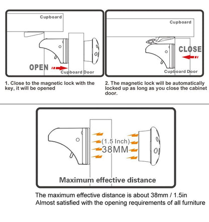 No Drills, No Tools Required - Our Magnetic Child Safety Locks are Easy to Install and Perfect for Cabinets and Drawers