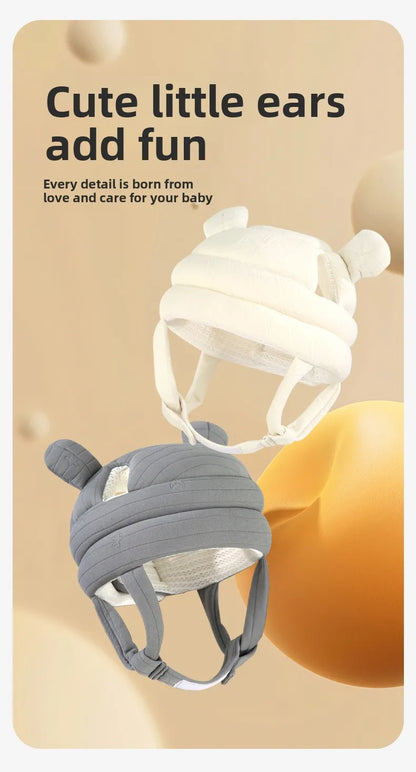 Baby Walking 360 Head Protection and Anti Fall Hat Children's Anti-collision Breathable Baby First Walking Head Protection Pad