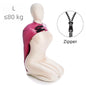 Sexy Charm Adult Rave Lingerie with Fetish Dog Hood Chest Harness Single Glove Arm Binder for Couple BDSM Body Bondage Clothing
