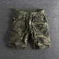 2024 Summer Men Camouflage Shorts Casual Elastic Waist Comfort Loose Jogging Pants Cotton Cargo Gym Running Shorts Beach Shorts