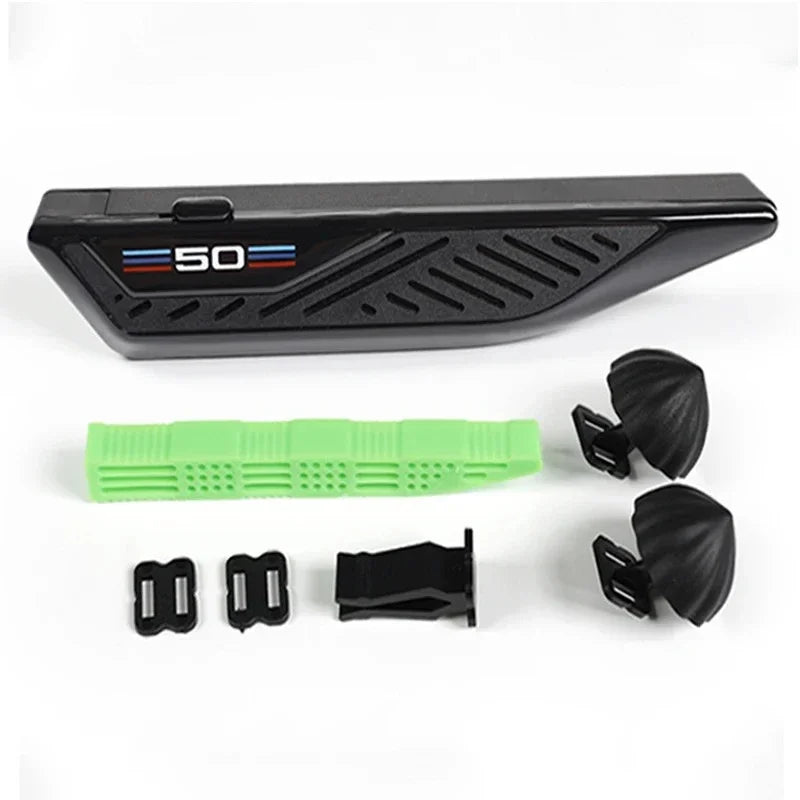 Car Air Fresheners F10 F30 Fragrance Holder Refill Strips Car Air Freshener Perfume Diffuser Blade Shape Vent For BMW