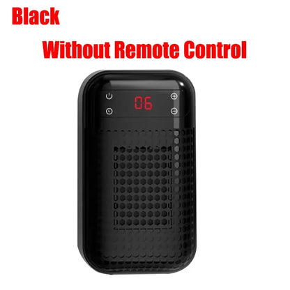 Wall Outlet Heater Plug-in Portable Household Electric Warmer Small Bathroom Heating Fans Home Heater with Remote Control