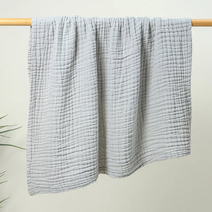 6 Layer Cotton Gauze Baby Blanket Newborn Muslin Baby Bath Towel Soft Swaddle Wrap Stroller Blanket Lange Bedding Items
