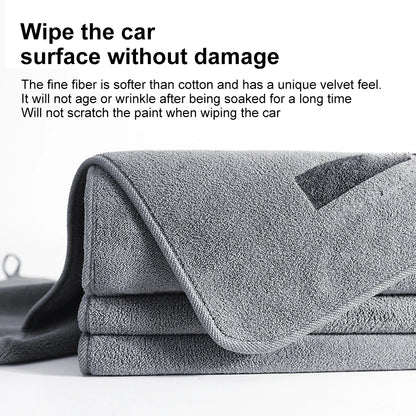 Multi Purpose Car Wash Microfiber Towel Double Sided Thick Cleaning Cloth Super Absorbent Lint Free Drying Rag for Window Table