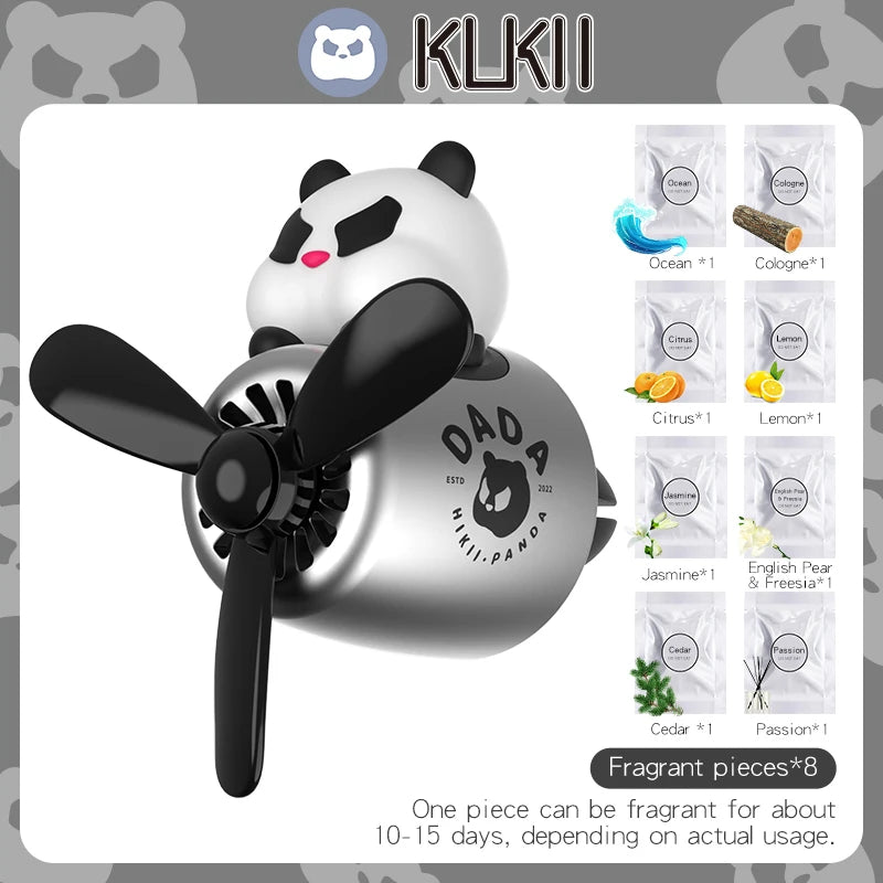 Bear pilot car air freshener flavor dog vent perfume diffuser fragrance scent  auto deroration acccessories aromatherapy auto