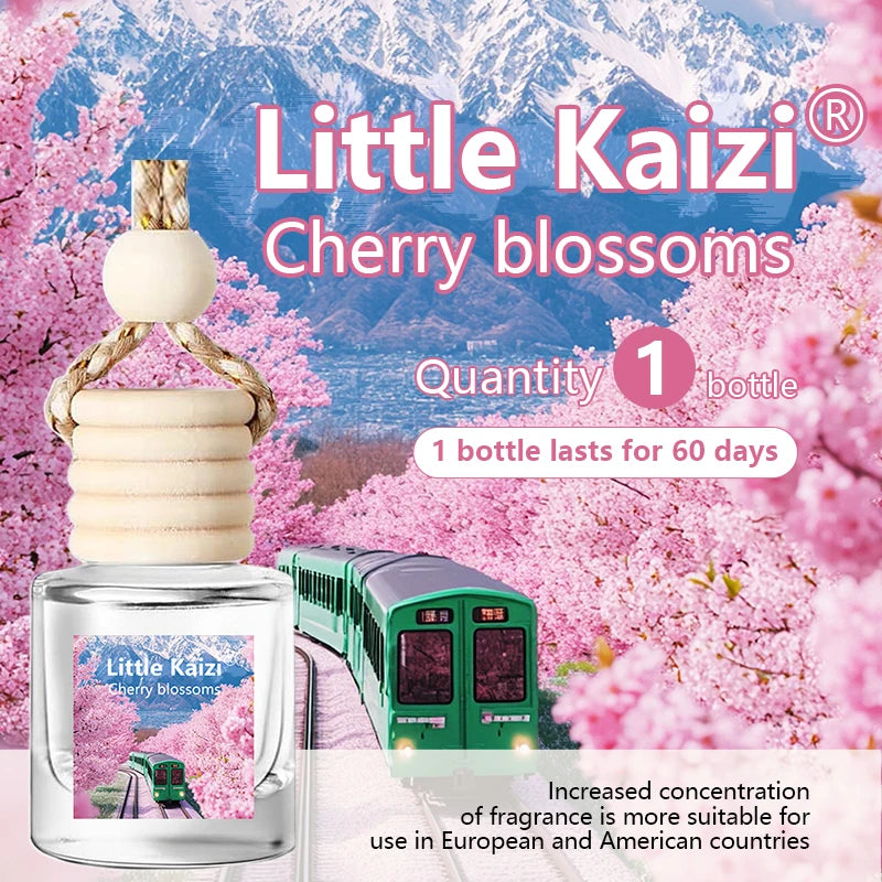 Little kaizi Scented Car Air Freshener - Long Lasting Car Diffuser - Last 60+ Days