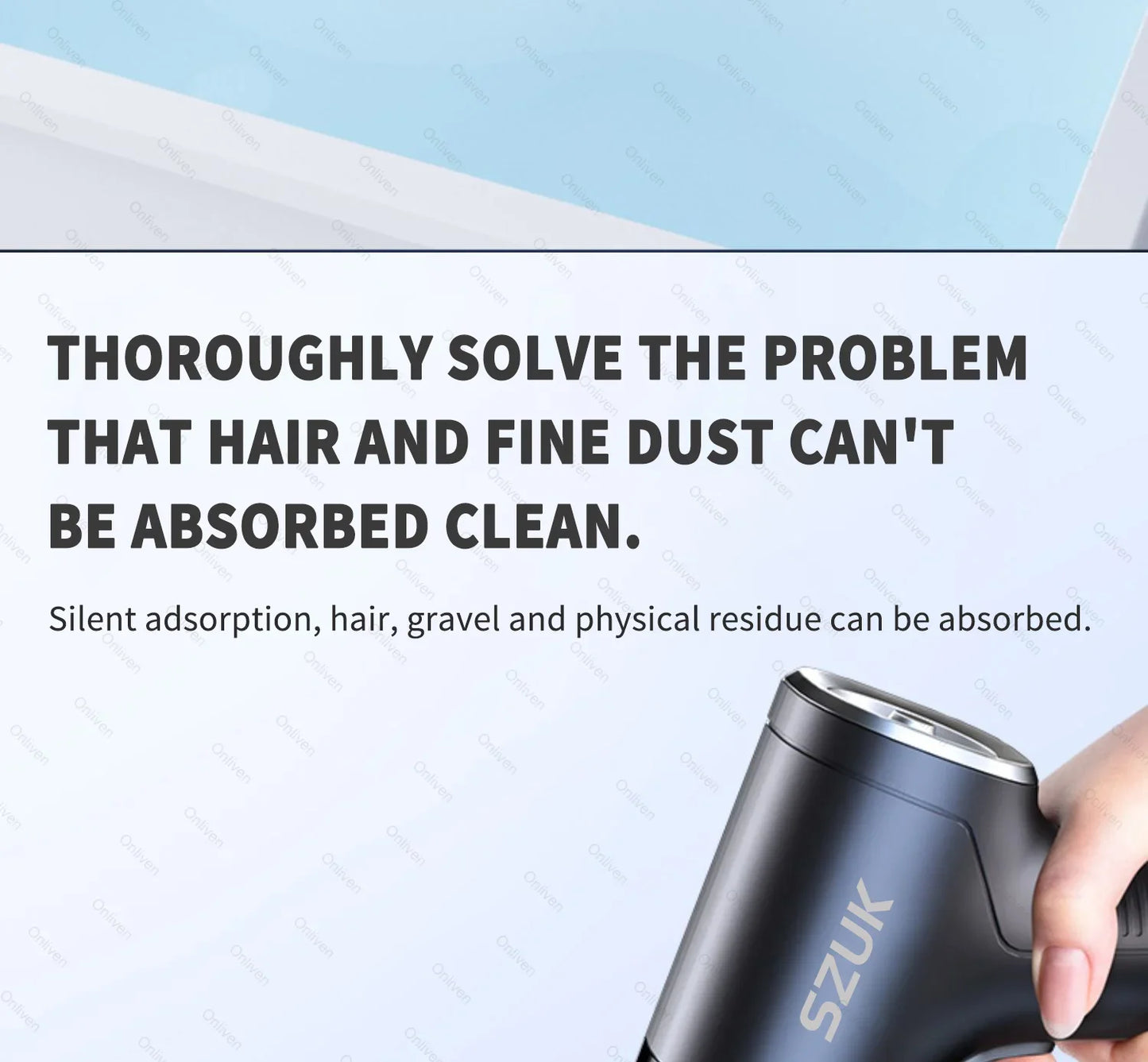 SZUK 2026 New Mini Vacuum Cleaner 780000PA Powerful Cordless Vacuum Cleaner Mini Blower Handheld Portable Car Vacumm Cleaner