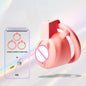 New Sissy Simulation Vagina Chastity Cock Cage Sex Toy with 4 Size Cock Ring Bdsm Penis Urethral Lock Adult Toy for Men