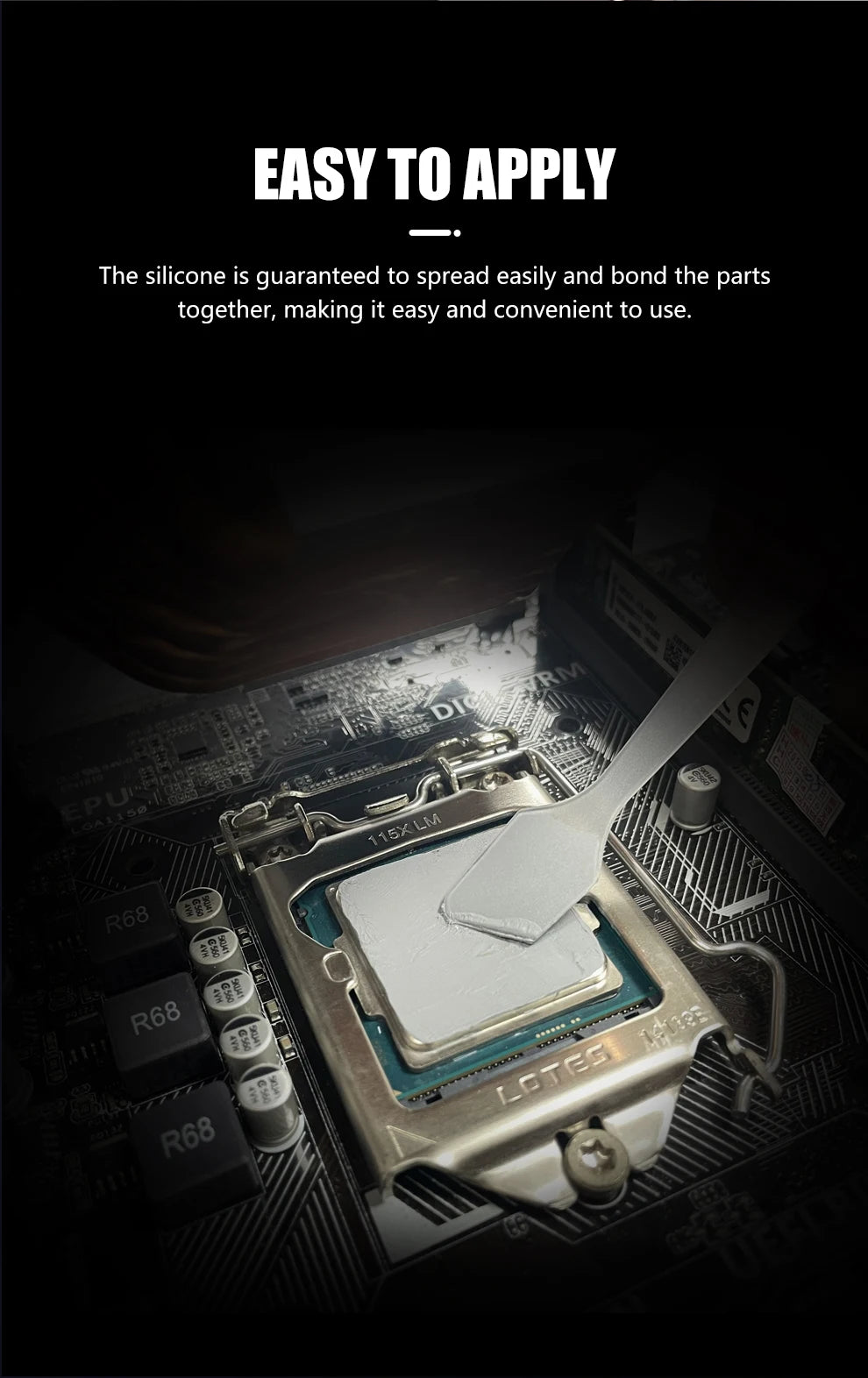 Coxbyte TG-25 Thermal Paste Processor 2g 13.8W/M-k For CPU GPU PS4 MCU HeatSink Cooling Cooler Thermal Compound Silicone Grease