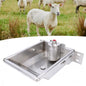 Cattle And Sheep Water Dispenser Thickened Stainless Steel Automatic Dog Feeder Trough Bowl