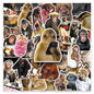 50Pcs Crazy Funny Monkey & Orangutan Doodle Stickers Waterproof Decals for Stationery Notebook Helmet Motorcycle Suitcase Fridge
