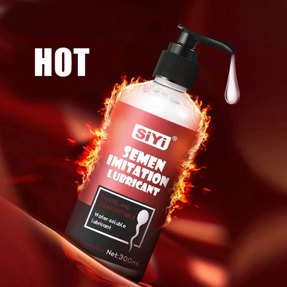 Anal Semen Lubricant Ice Hot Feeling Gay Lesbian Anal Room Affair Erotic Sex Adult Products Masturbated Toy Lube Water-based Gel