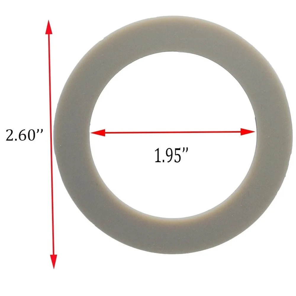 Blade for Hamilton Beach Blender Replacement Mixer Parts with Screw Cap and Rubber Gasket, White