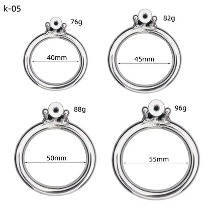 Stainless Steel Chastity Cage Device Penis Rings Bondage Belt Cock CB Lock BDSM Sex Toys for Man Gay Adult Products Accessories