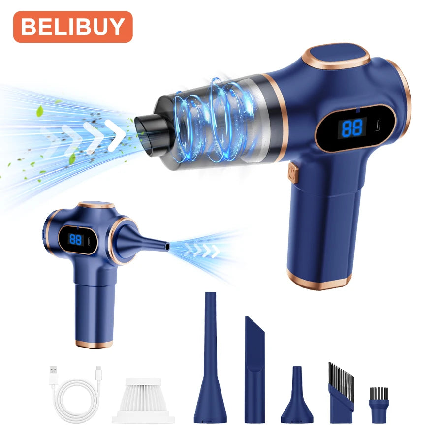 NEW Home Appliance Portable Powerful Handheld Vacuum Cleaner, Long Battery Life Suitable for Cleaning Car and Home Debris