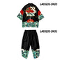 Large Size 5XL 6XL Japanese Kimono Cardigan Pants Set Print Fox Men Women Shirt Tradition Yukata Haori Obi Cosplay Costume