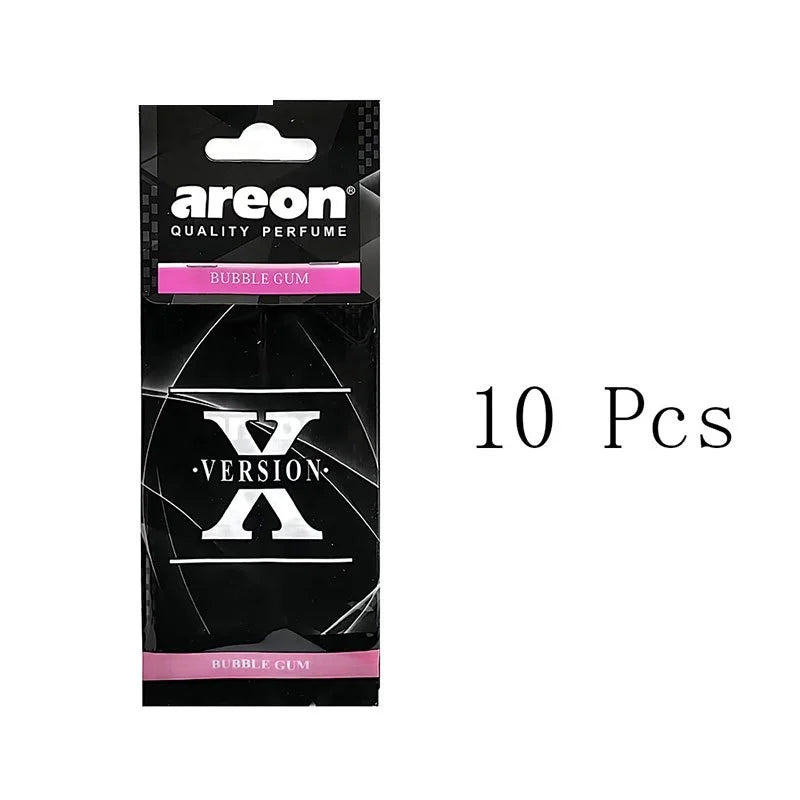 Our High-Quality [Shape X] car air fresheners, which can be used as decorations for car rearview mirrors, are available in sets