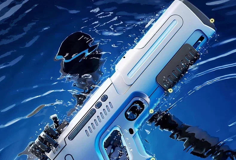 2025 NEW Pulse Electric Water Gun Toy With Fire Spray,Fully Automatic Summer Adult Beach Pool Battle Shooting Water Spray Toy