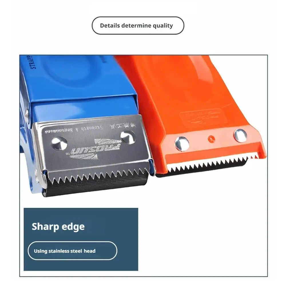 Tape Dispenser Adhesive Roller Cutter Stationary Package Machine Supplies Bag Plastic Packer Sealing Thickened Sealing Device
