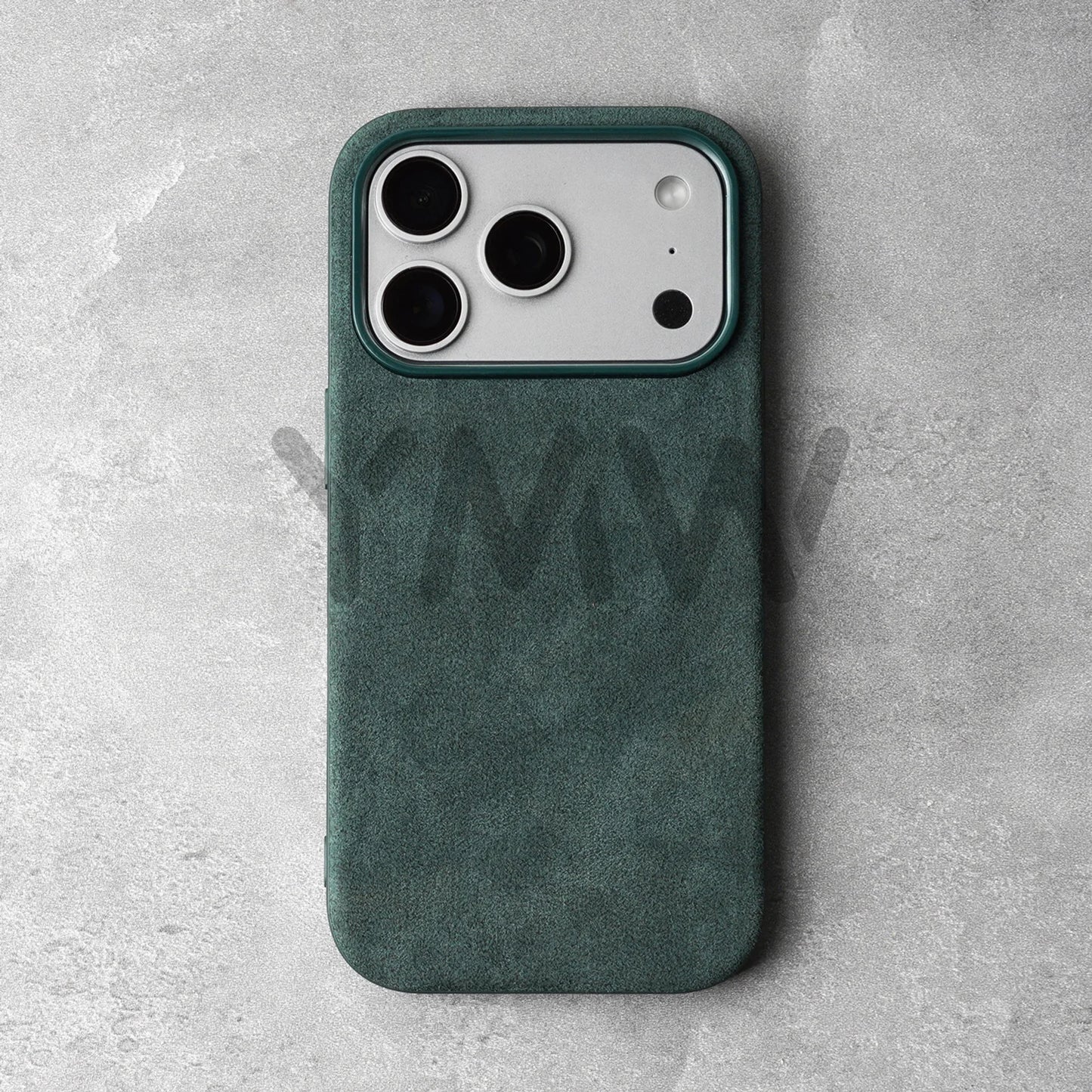 for ALCANTARA Case for iPhone 18 17 16 15 Pro Max Supercar Same Suede Leather Compatible with MagSafe Business Luxury Cover