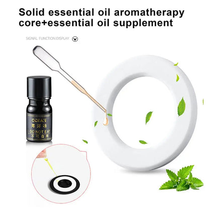 Car Solar Airplane Air Freshener Solar Helicopter Interior Accessories Trim Propeller Rotary Perfume Diffuser Deodorant