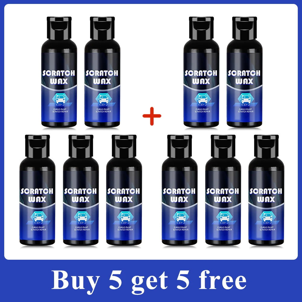 Scratch Remover for Car Scratches Repair Wax Suitable for All Colors Car Paint Repair, Brightening and Renovation Car Care