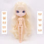 ICY DBS Blyth Doll 1/6 Joint Body 30CM BJD toys Natural shiny face with extra hands AB DIY Fashion Dolls girl gift