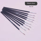 10Pcs/Set Fine Hand-painted Thin Hook Line Pen Short Wood Rod Drawing Art Pen Paint Brush Art Supplies Nylon Brush Special Offer