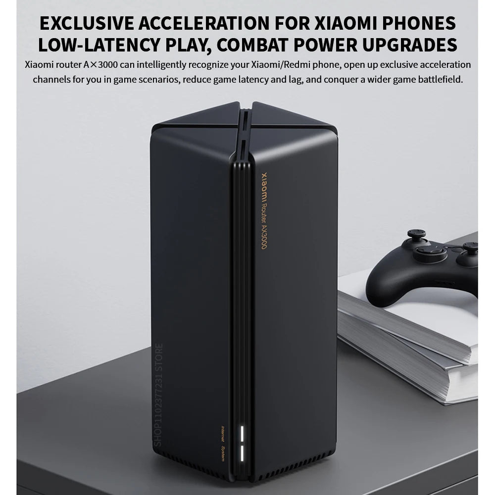 Original Xiaomi Ax3000 Wifi Router Repeater Extend Gigabit Amplifier Signal Booster WIFI 6 Nord Vpn Super Mesh 5GHz Mijia App-CN