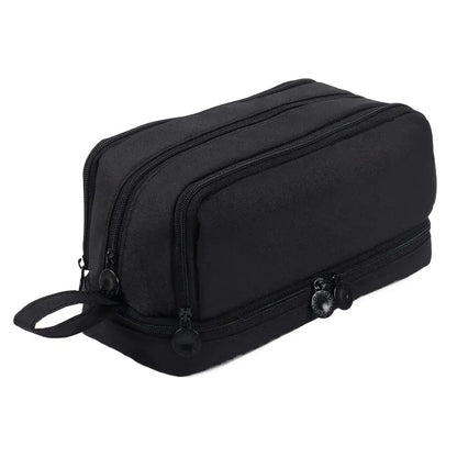 Macaron Color Large Capacity Pencil Case Multi Layer Compartments Eco Friendly Material Zipper Closure for School Storage Bag